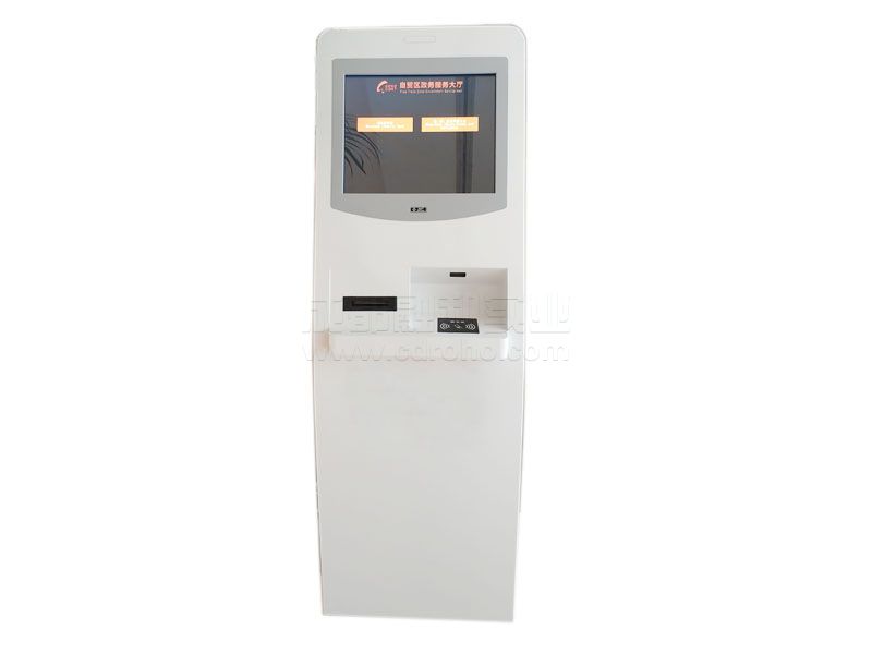 19寸白色排號機效果圖